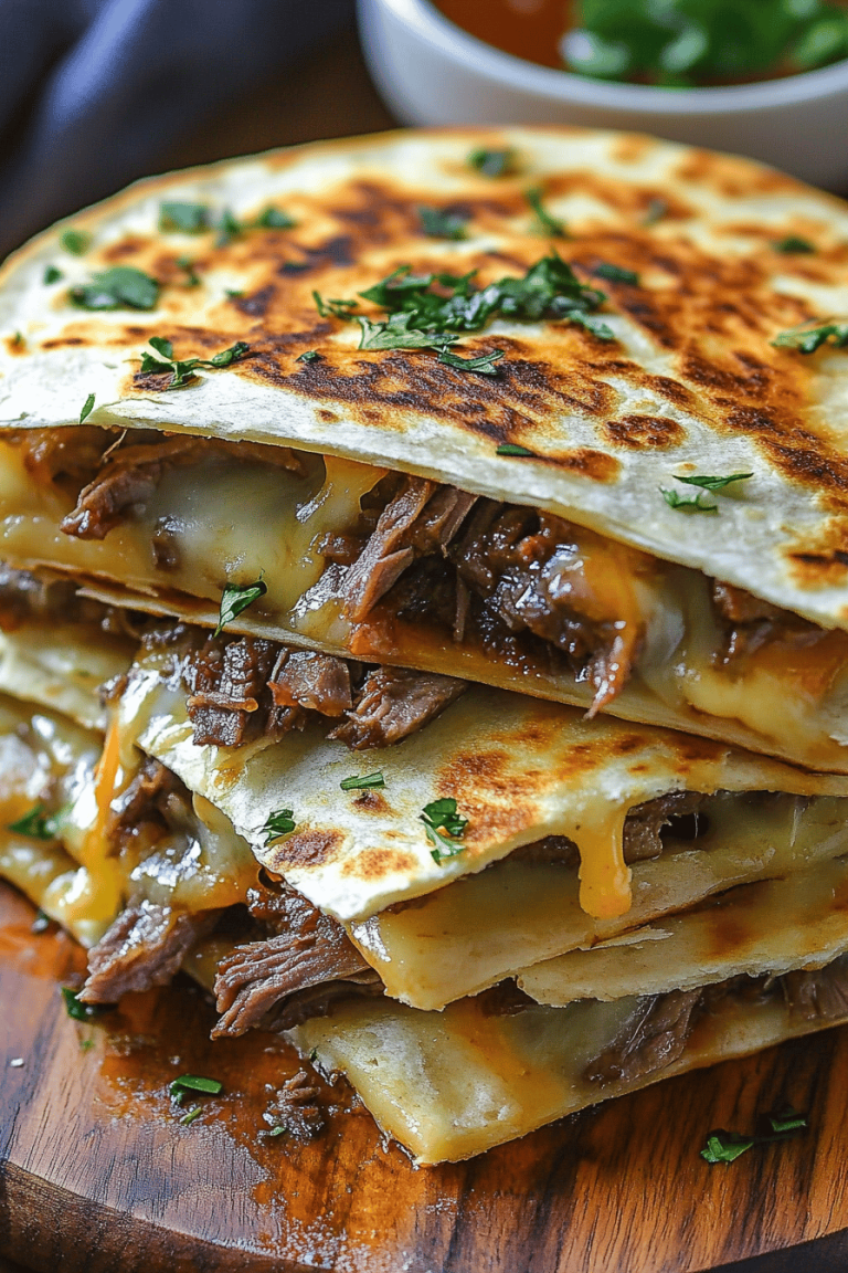Philly Cheese Steak Quesadillas
