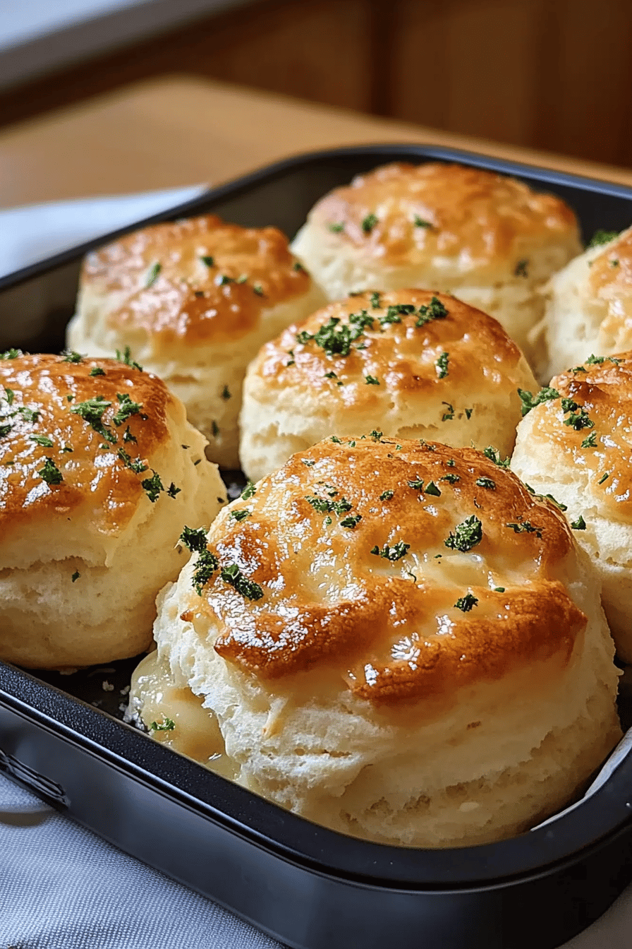 Pillsbury Biscuit Cheese Bombs final dish beautifully presented and ready to serve