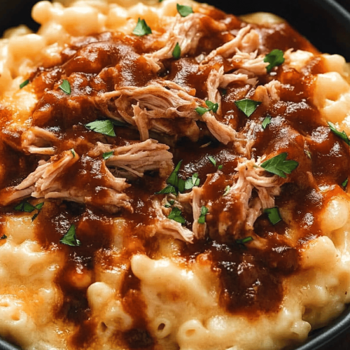 Pulled Pork Mac and Cheese