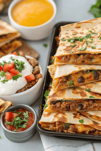 Sheet Pan Quesadillas