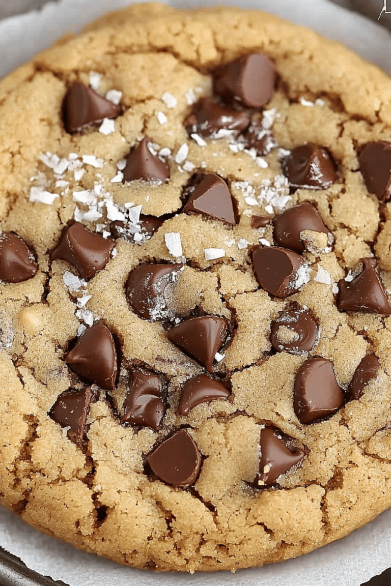 Single Serve Chocolate Chip Cookie