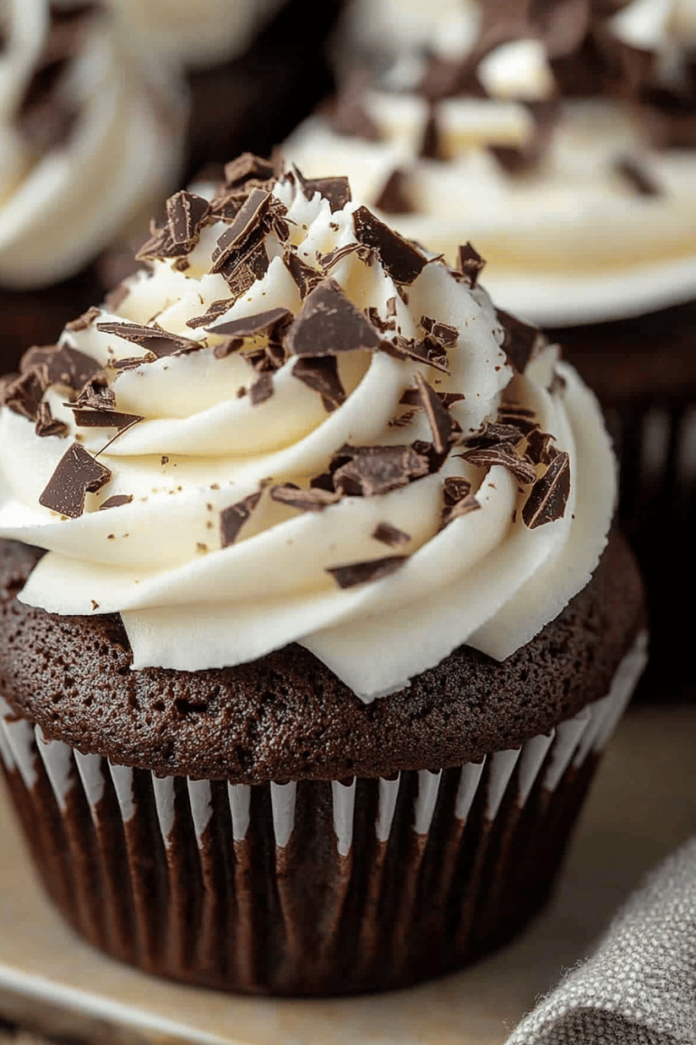 Small Batch Chocolate Cupcakes