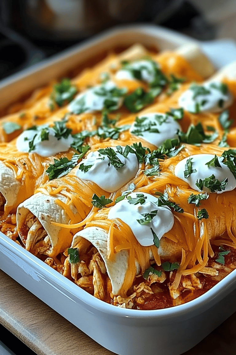 Smothered Baked Chicken Burritos