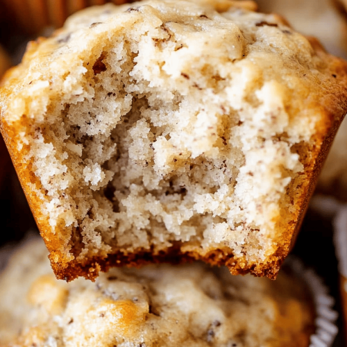Sour Cream Banana Muffins