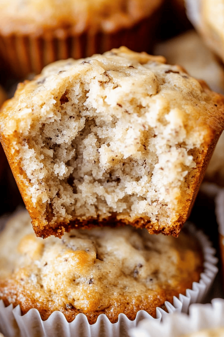 Sour Cream Banana Muffins