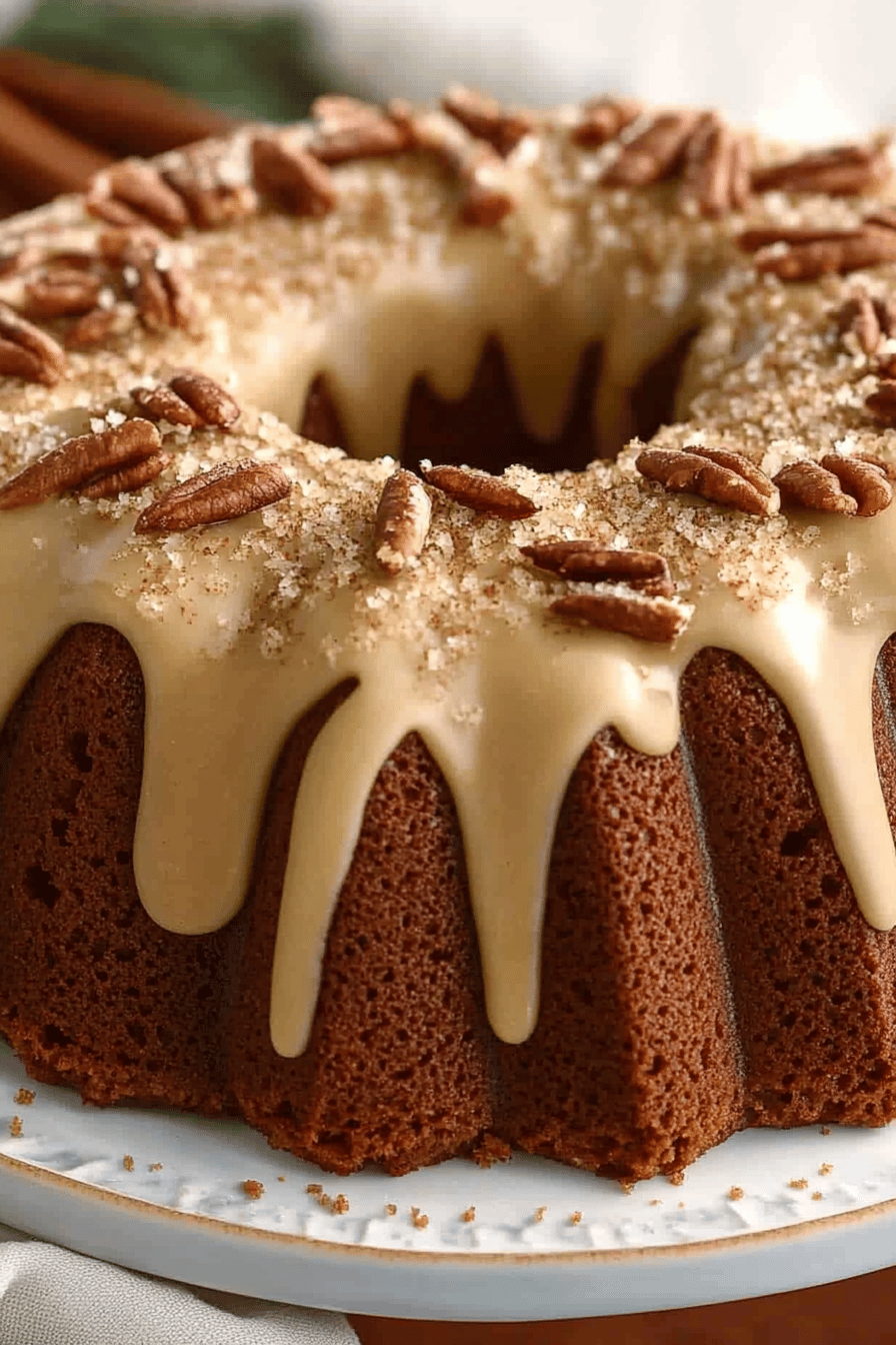 Spice Cake Recipe final dish beautifully presented and ready to serve