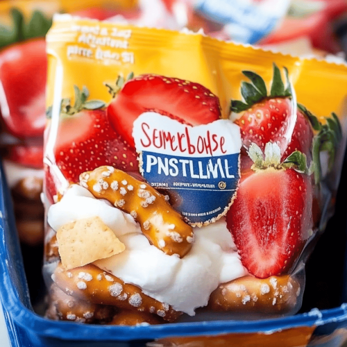Strawberry Pretzel Salad