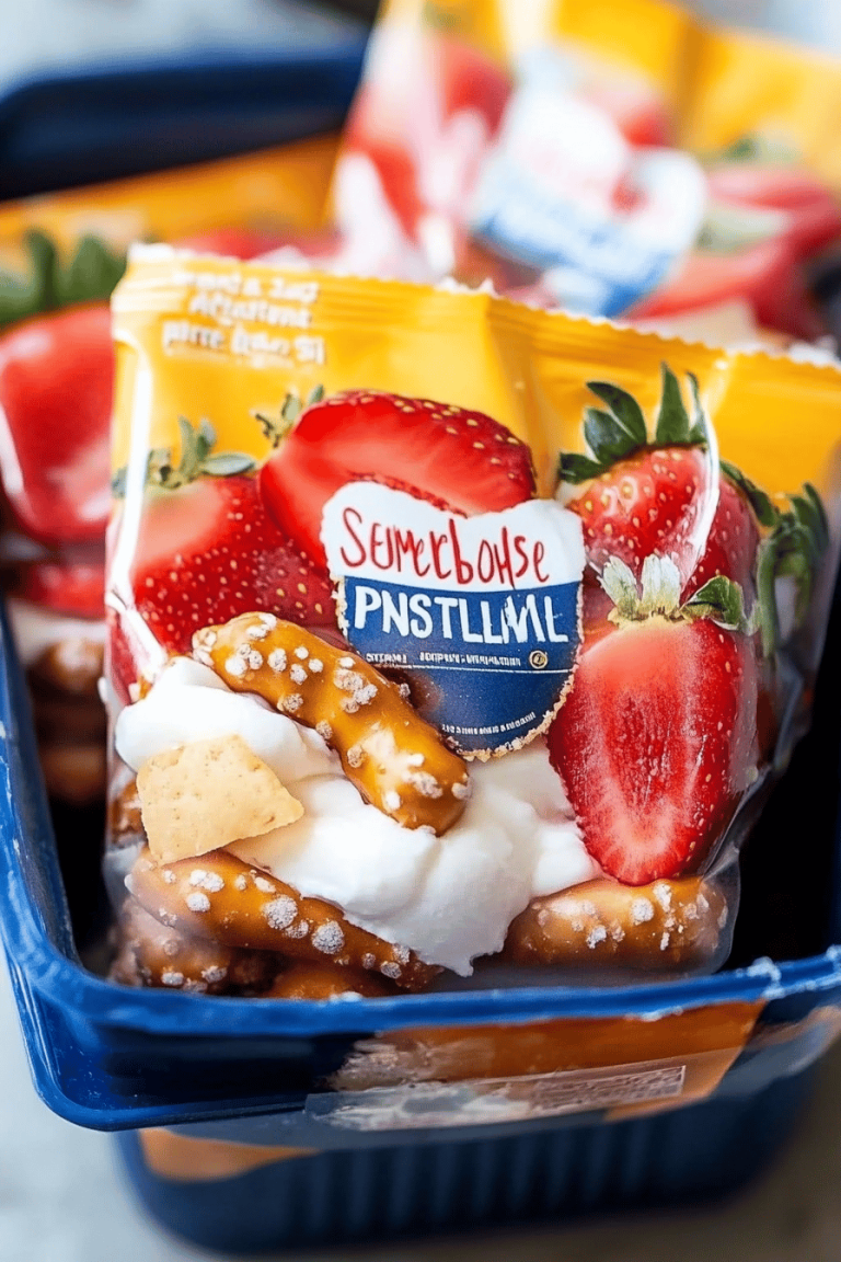 Strawberry Pretzel Salad