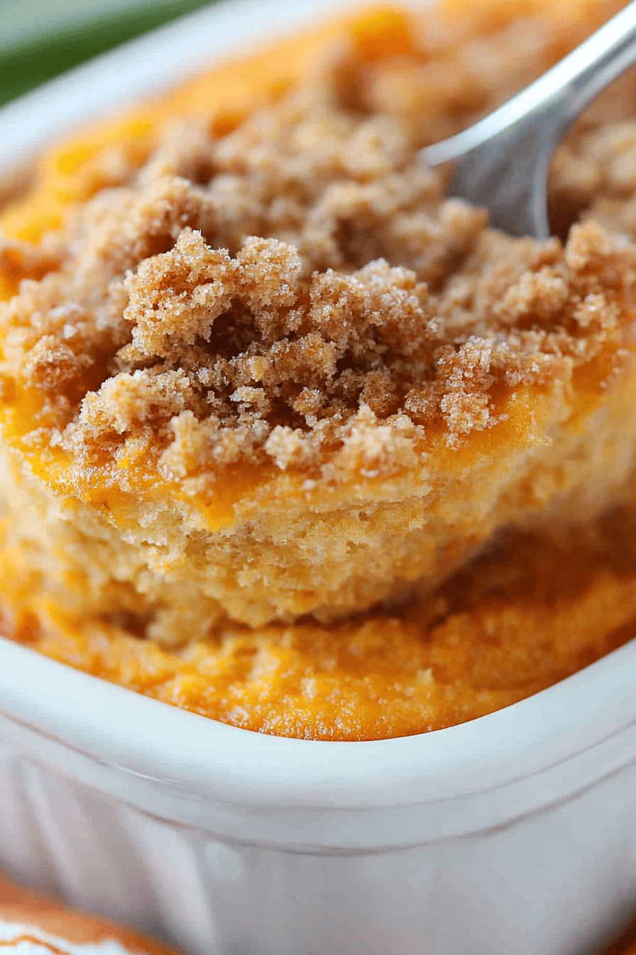 Sweet Potato Soufflé Tips final dish beautifully presented and ready to serve