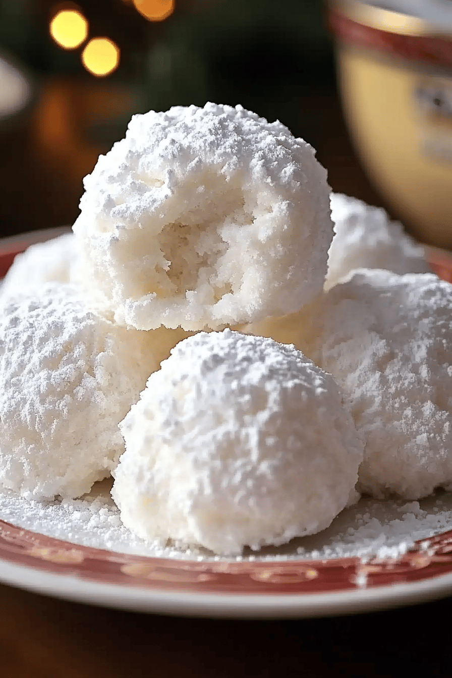 Sweetened Condensed Milk Snowballs ingredients organized and measured on kitchen counter