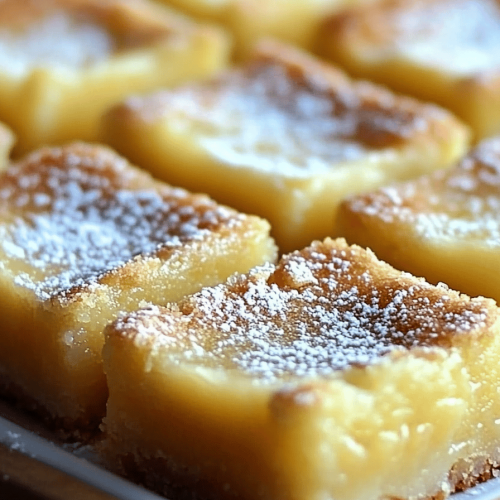 Two-Ingredient Lemon Bars