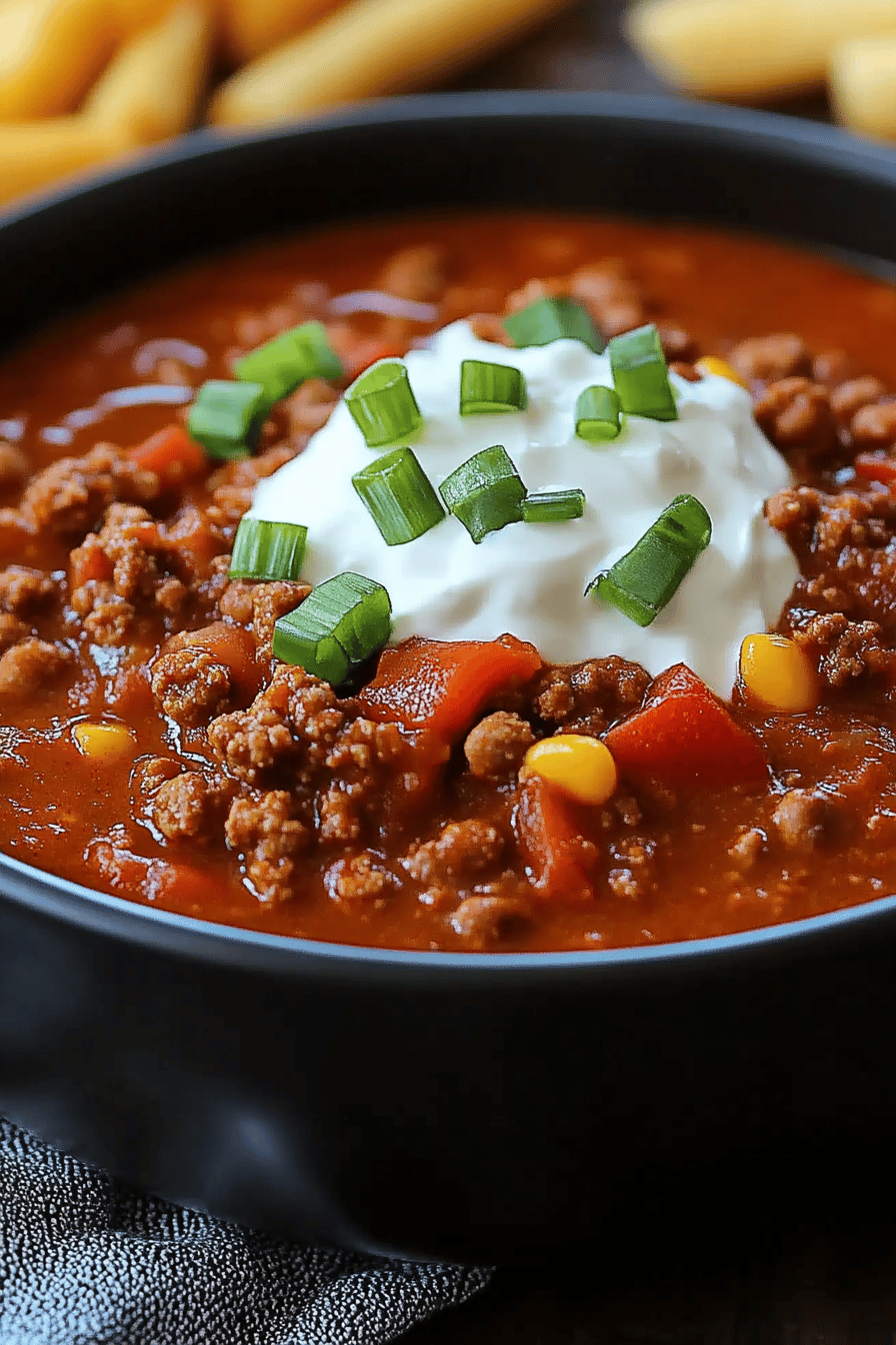 Wendy's Chili Recipe ingredients organized and measured on kitchen counter