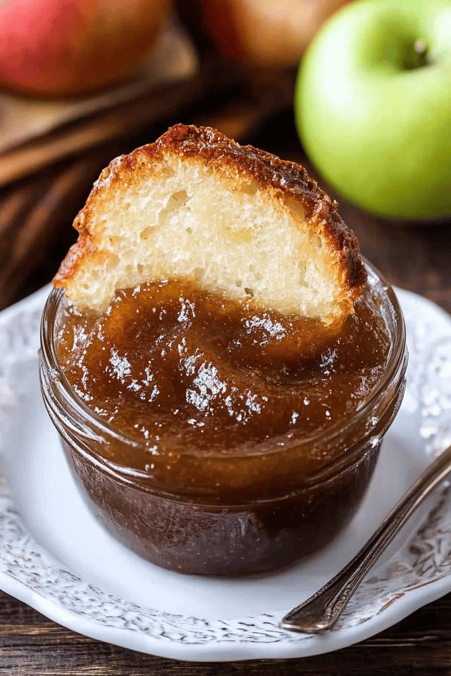 apple butter recipe final dish beautifully presented and ready to serve