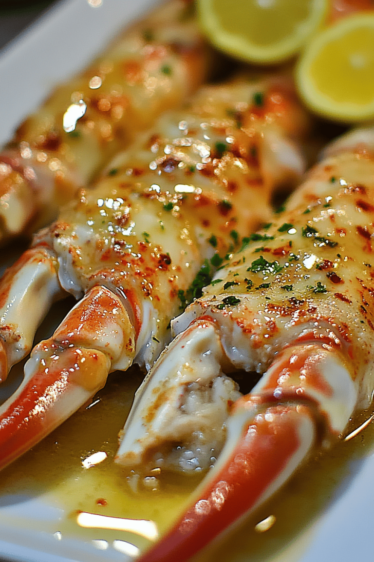 baked crab legs
