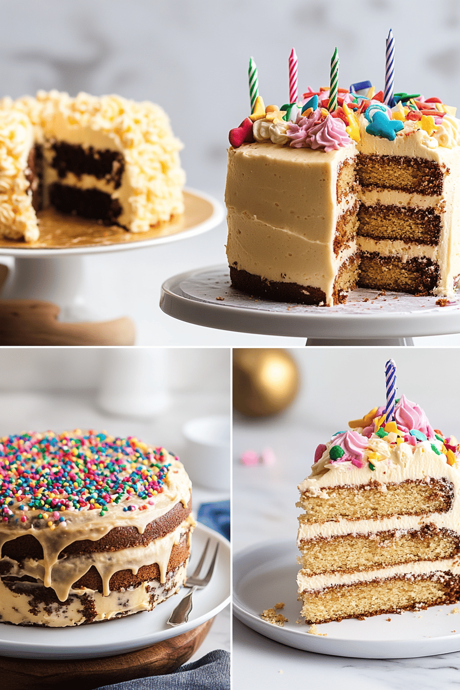 birthday cake recipes final dish beautifully presented and ready to serve