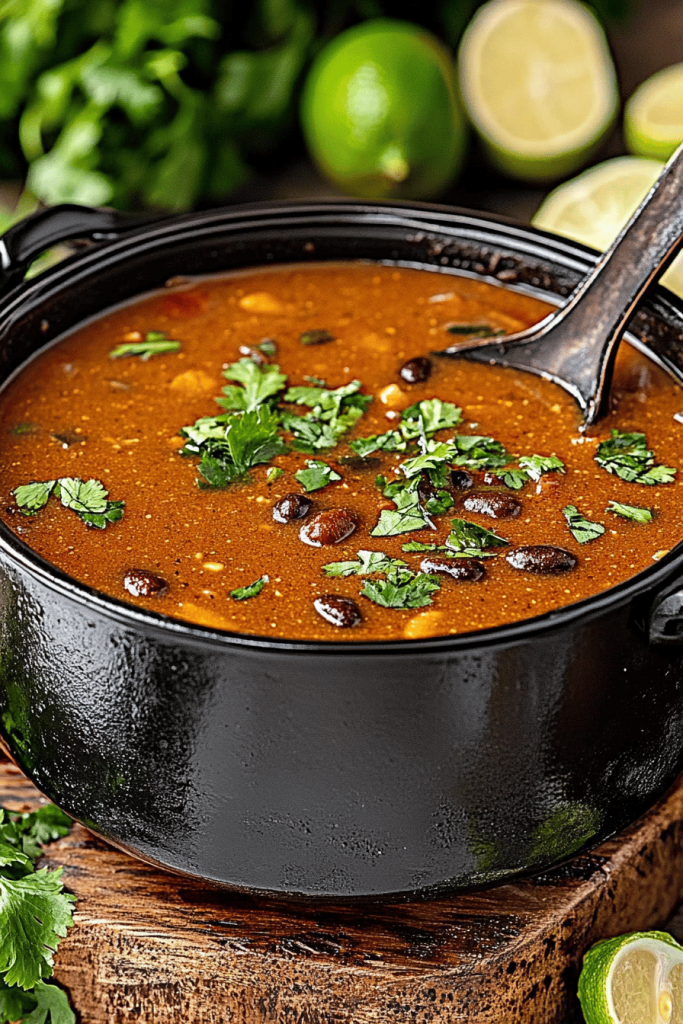 black bean soup