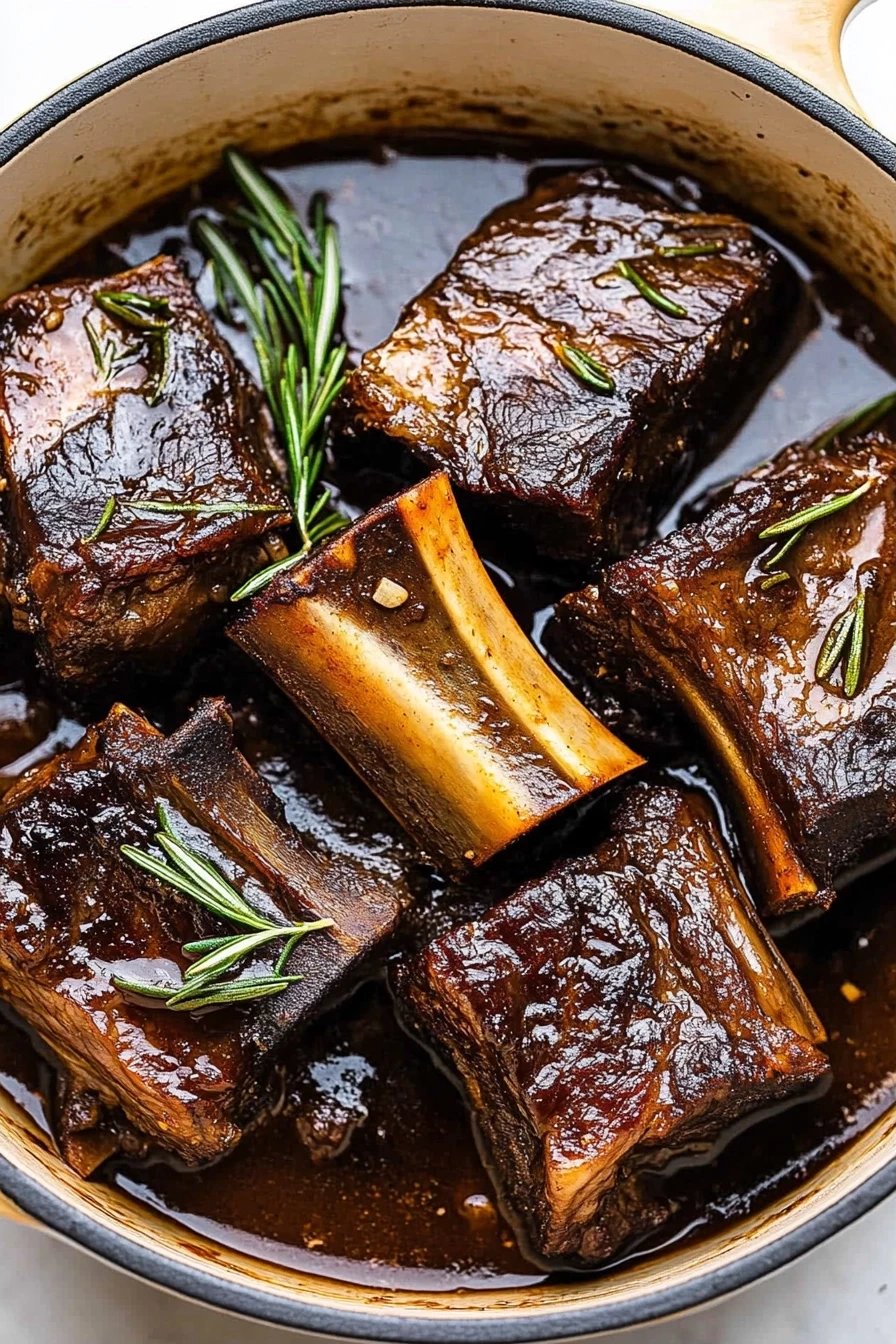 braised beef short ribs