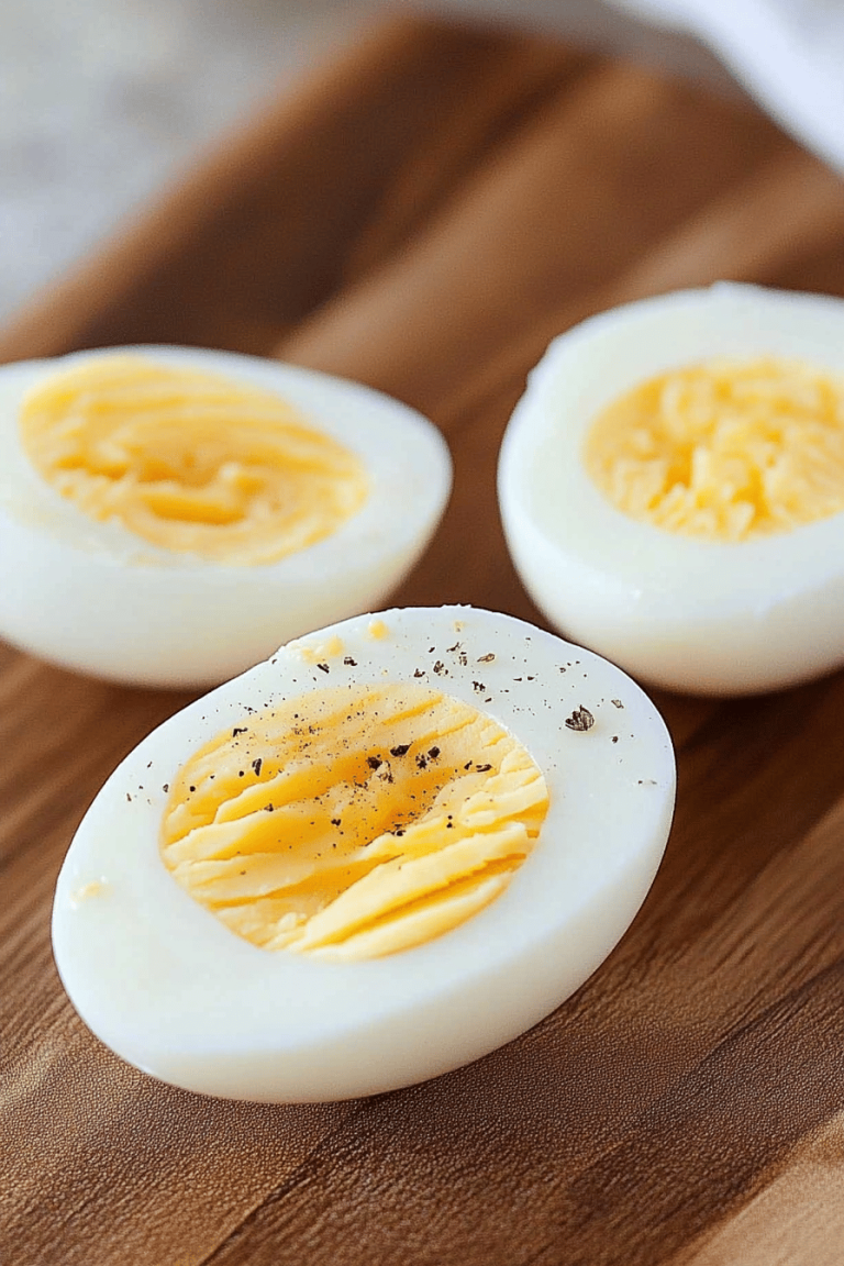 hard-boiled eggs