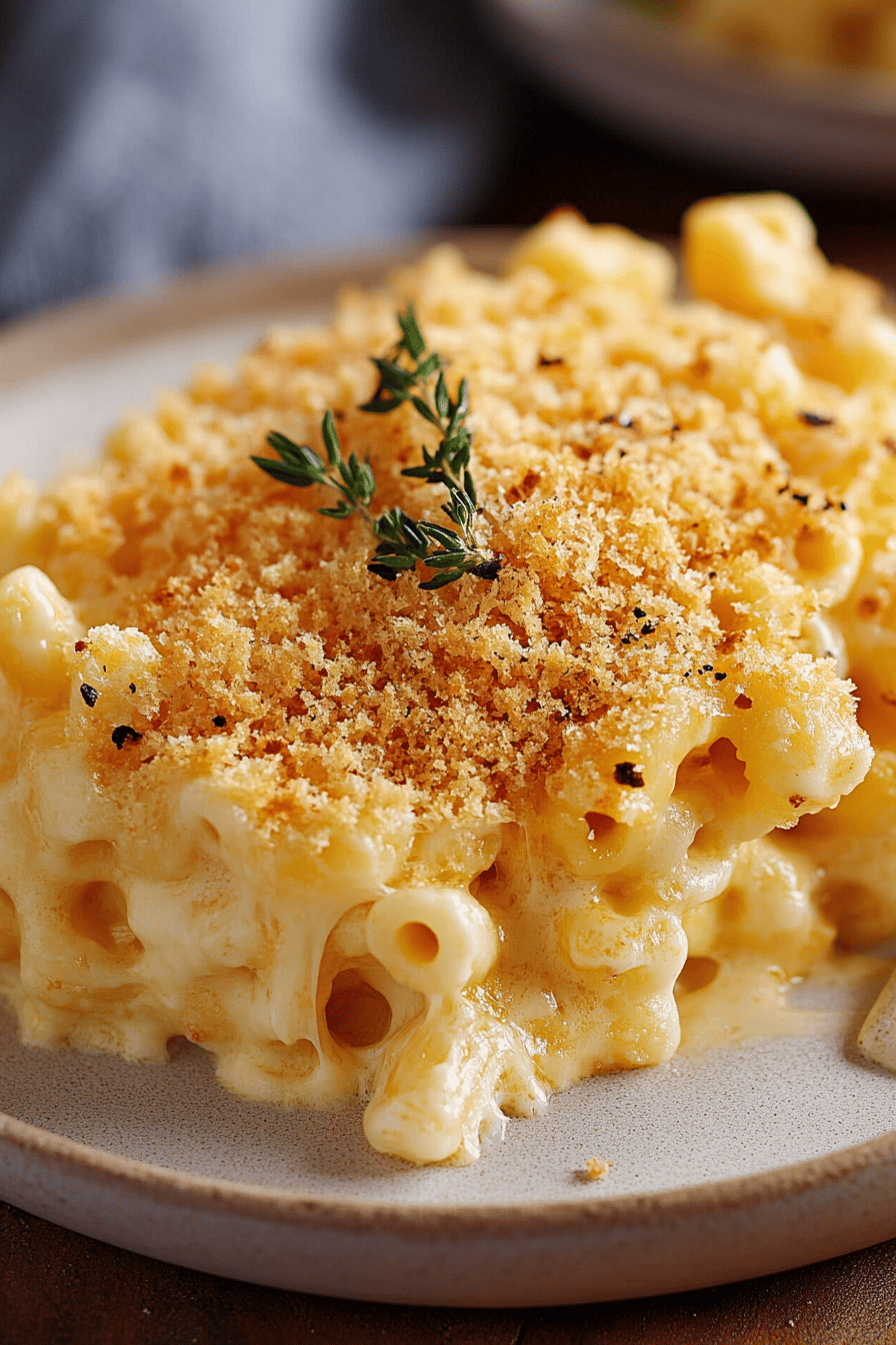 macaroni and cheese secrets final dish beautifully presented and ready to serve