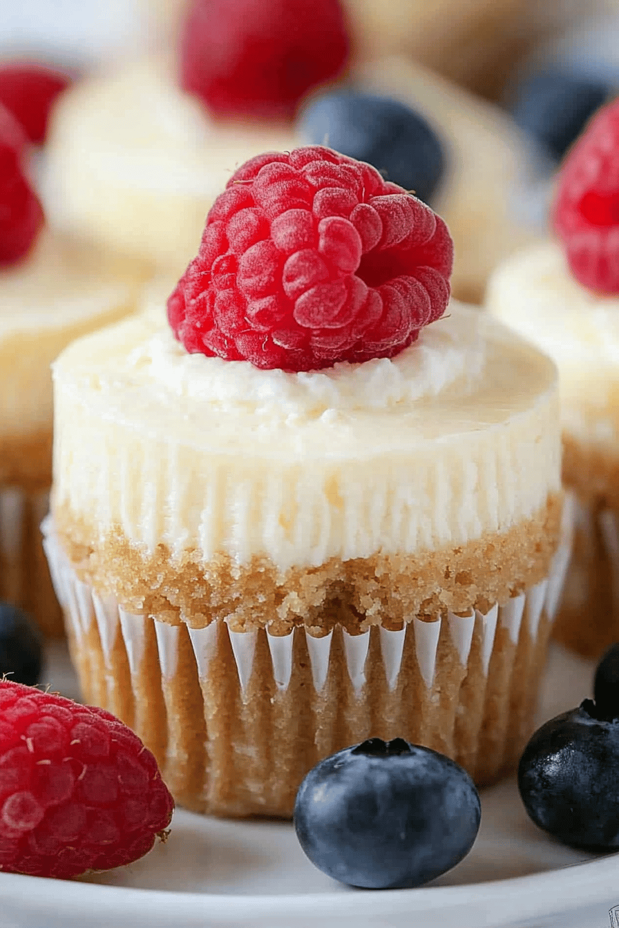 mini cheesecake recipe final dish beautifully presented and ready to serve