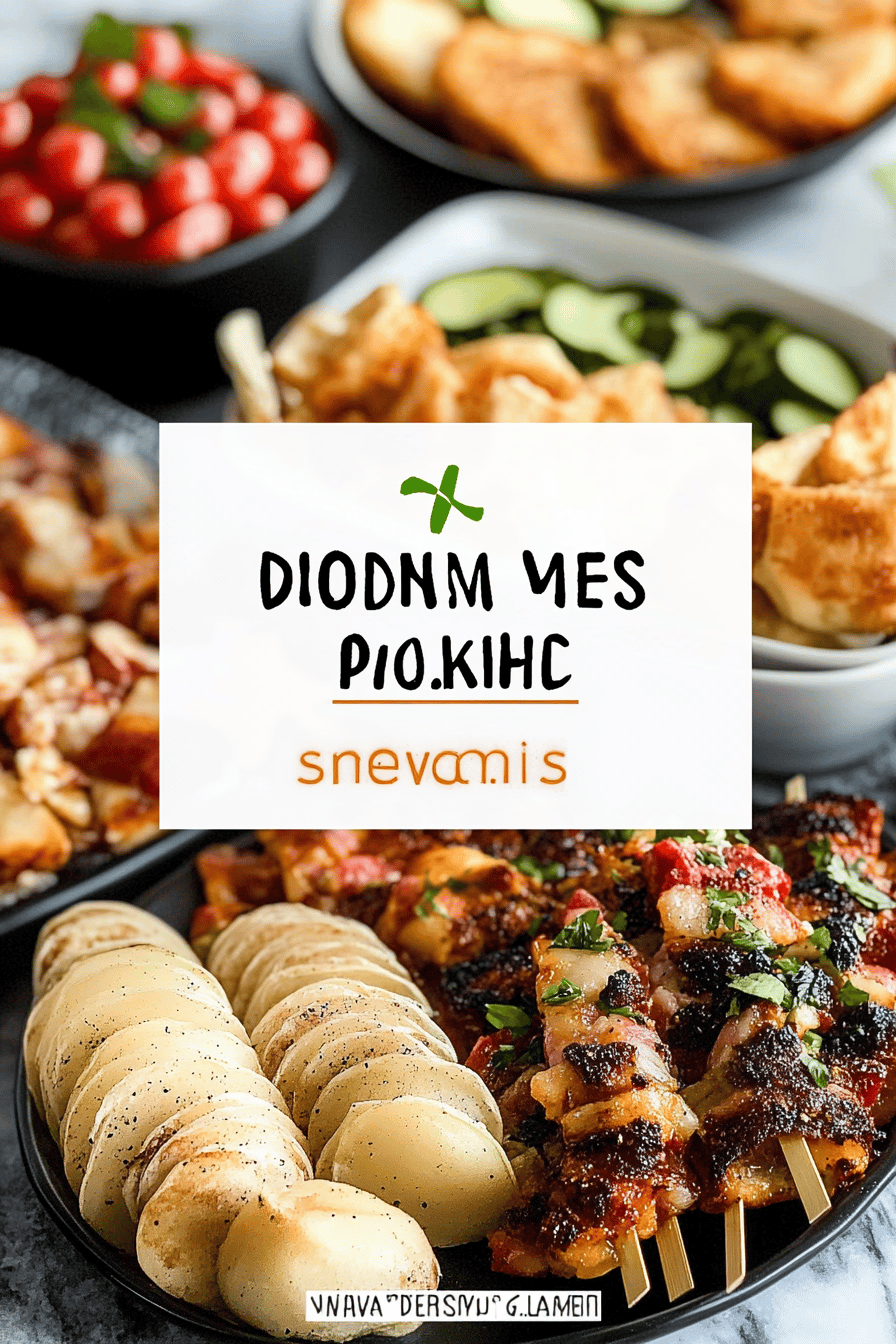 party appetizers final dish beautifully presented and ready to serve