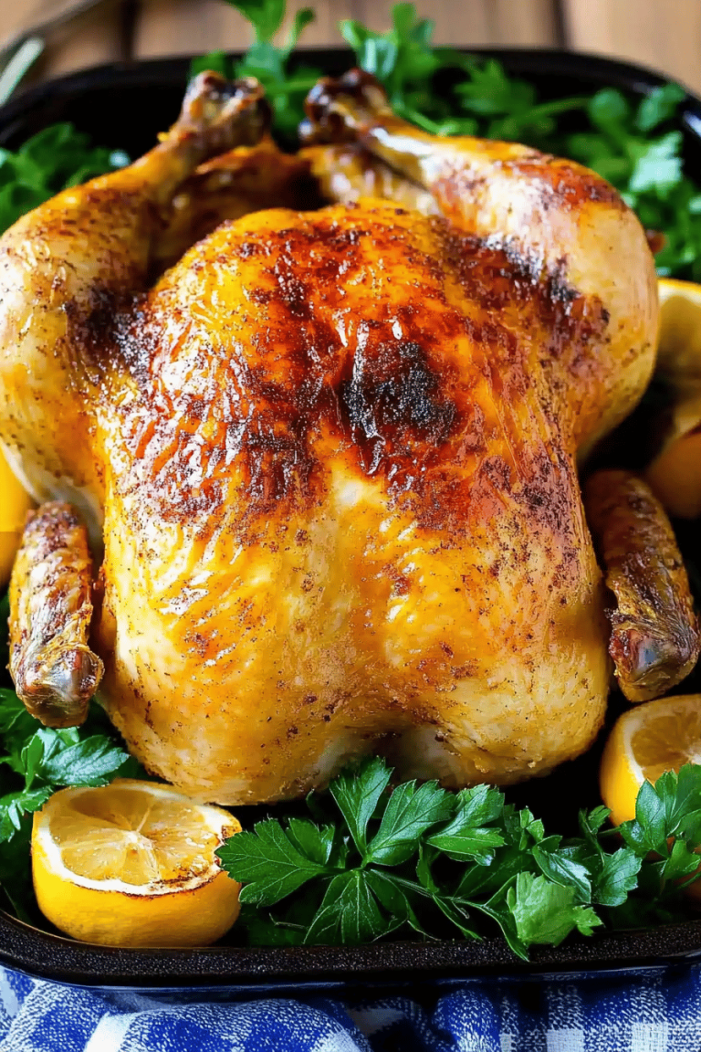 slow cooker whole chicken