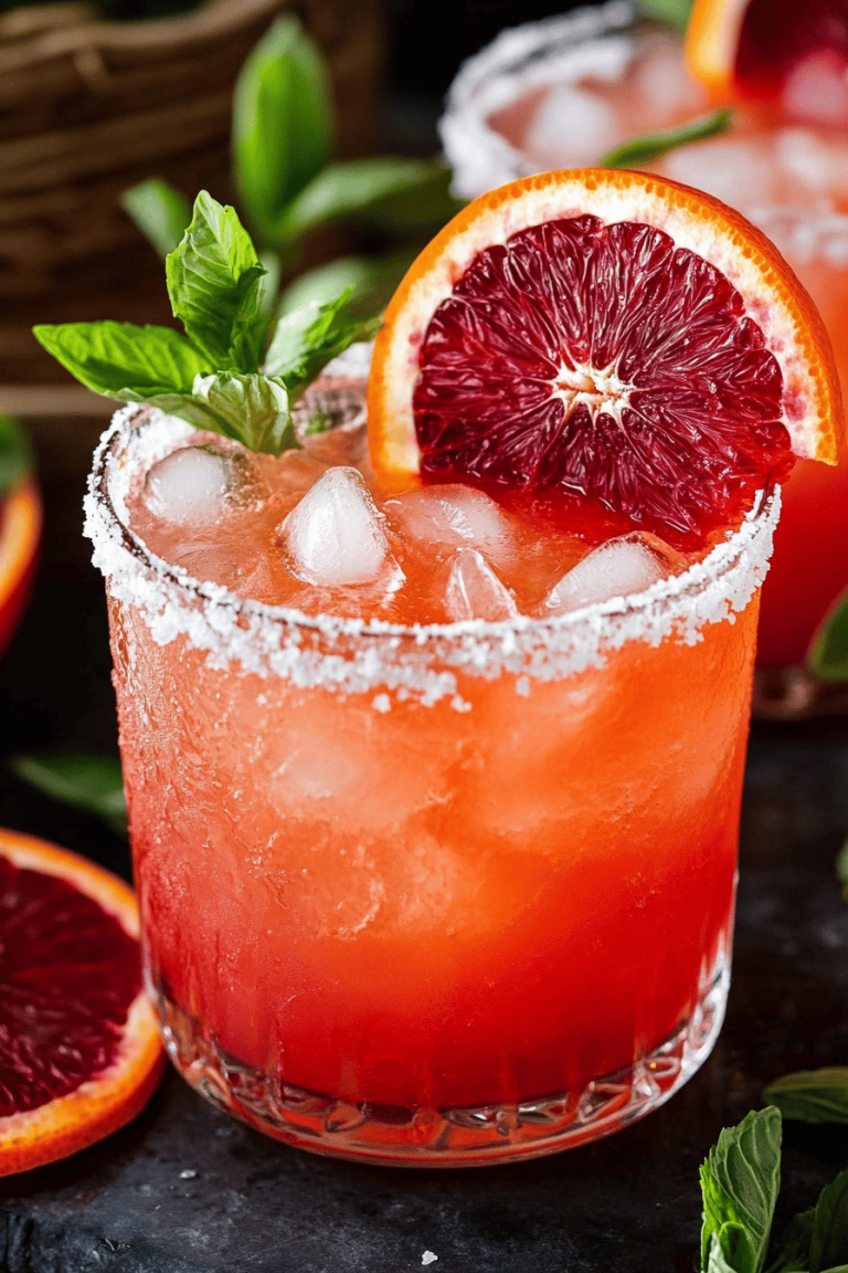 Blood Orange Margarita