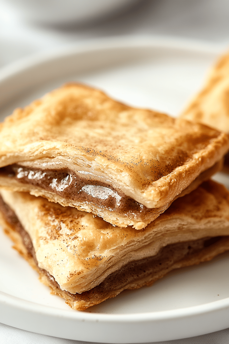Brown Sugar Cinnamon Pop-Tarts ingredients organized and measured on kitchen counter