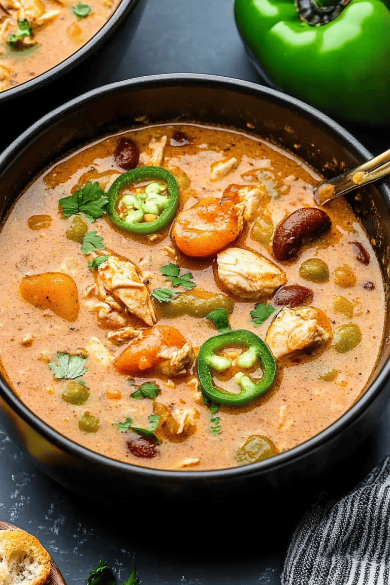 Cajun White Chicken Chili