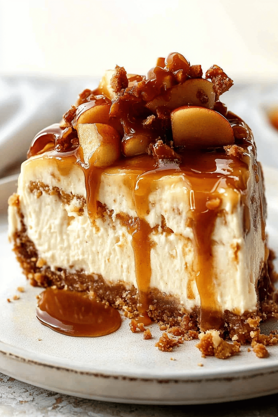 Caramel Apple Cheesecake Recipe