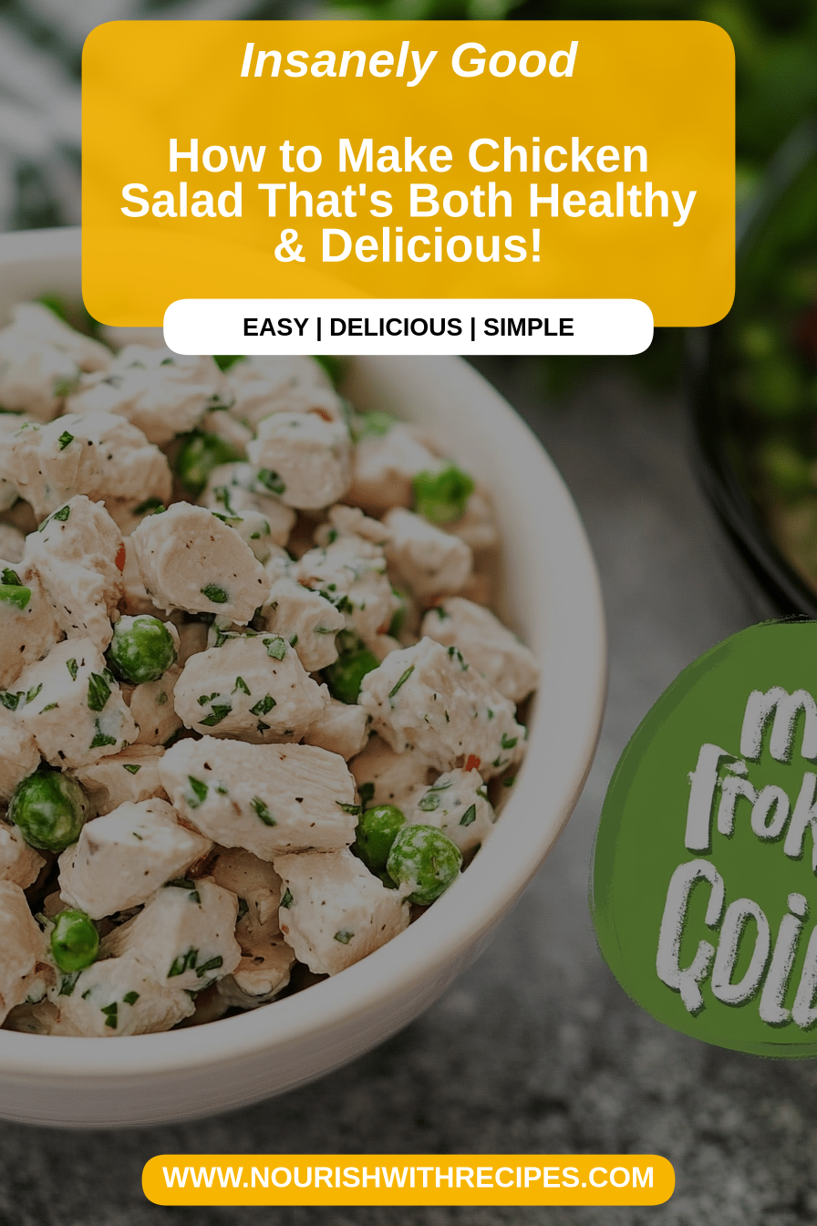 Chicken Salad Recipe final dish beautifully presented and ready to serve