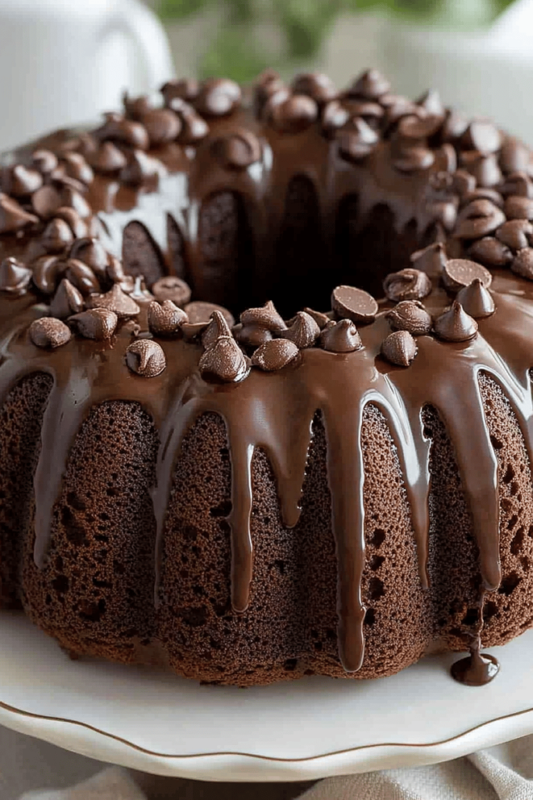 Chocolate Bundt Cake Recipe