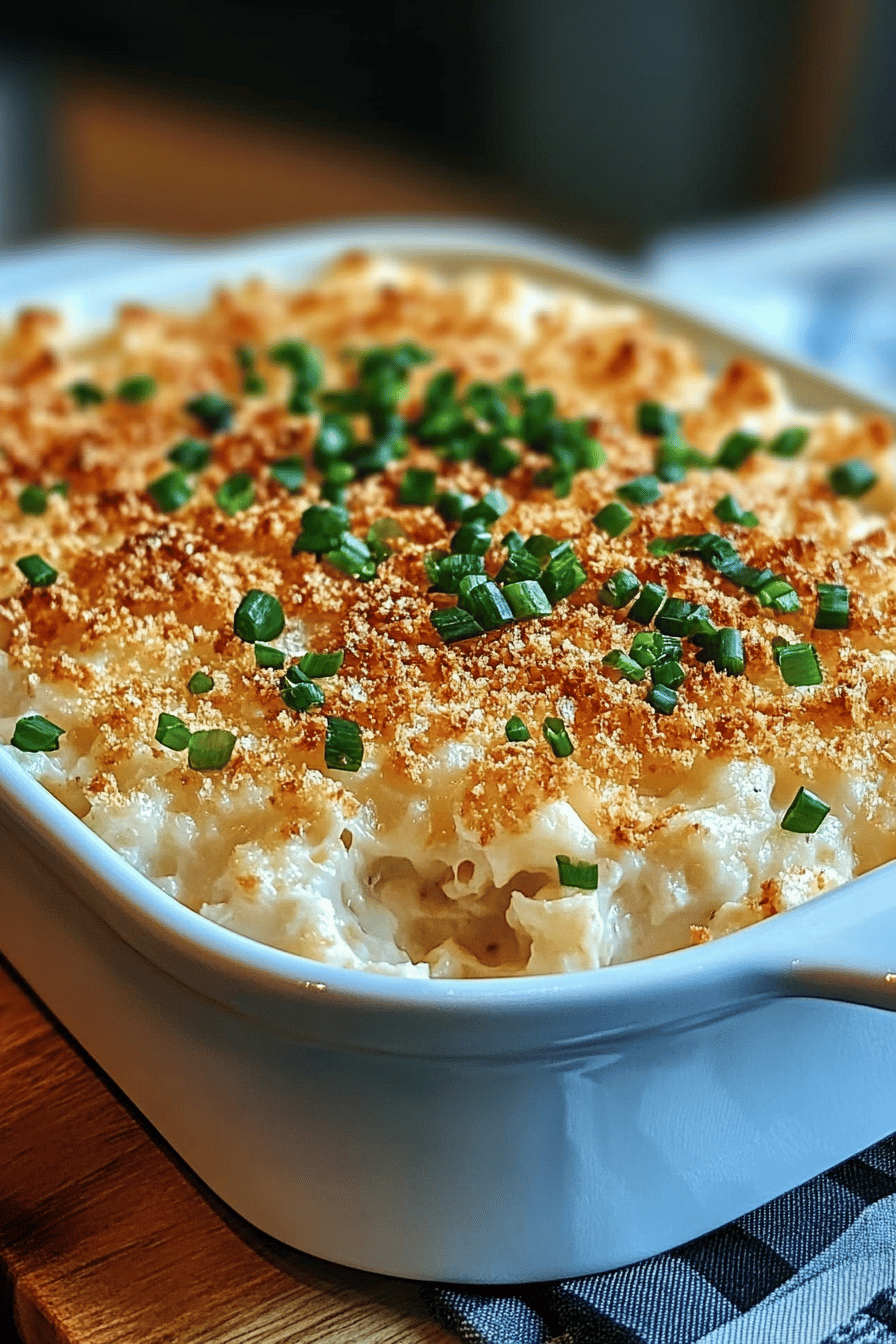Crab Casserole Recipe slice on plate showing perfect texture and swirl pattern