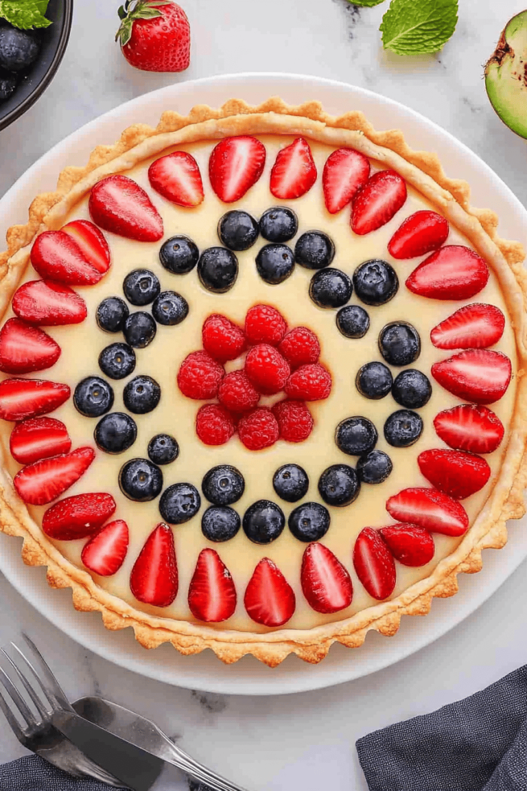French Fruit Tart Recipe