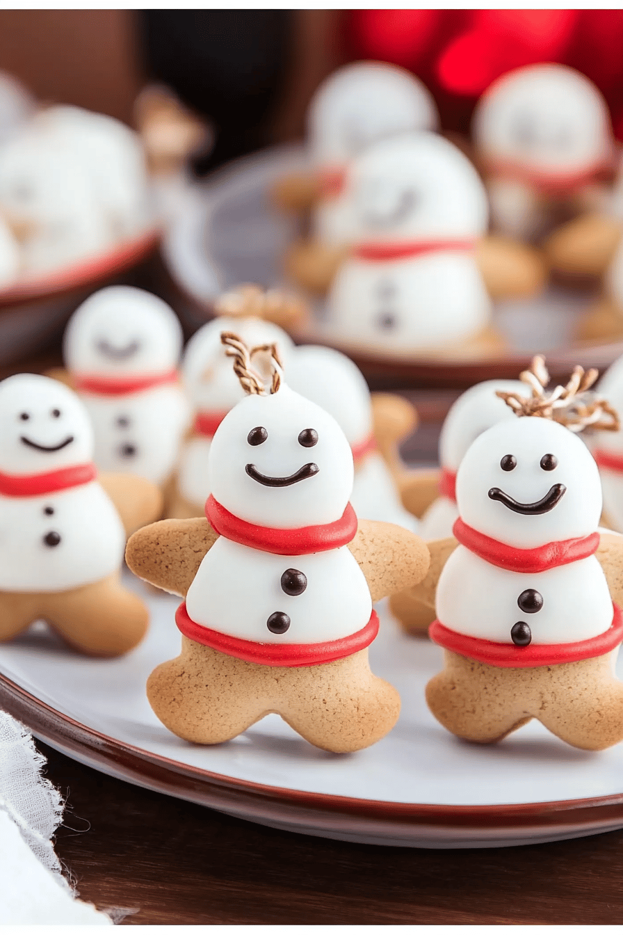 Gingerbread Man Sugar Cookies slice on plate showing perfect texture and swirl pattern