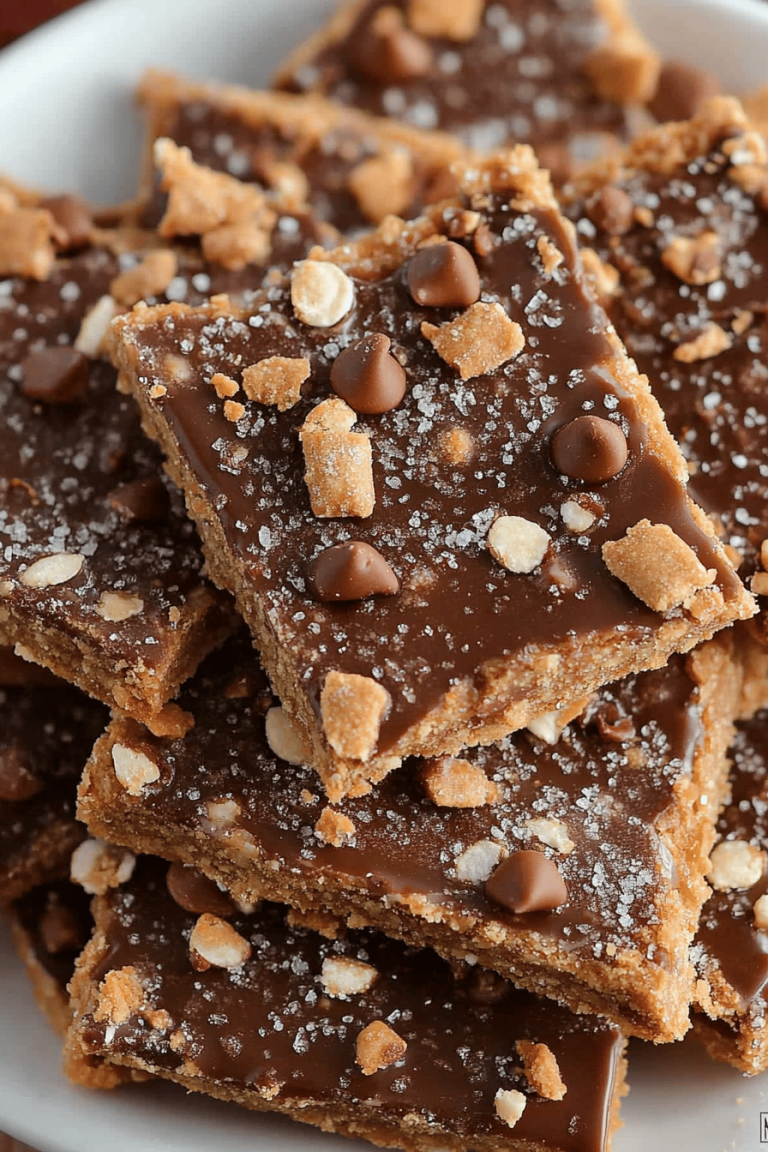 Graham Cracker Toffee Bark