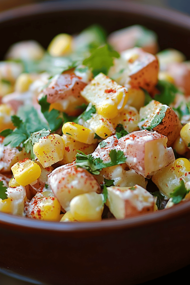 Mexican Street Corn Potato Salad