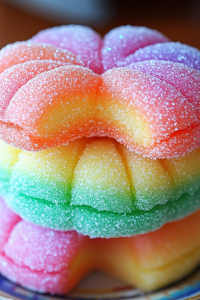 Rainbow Jello Sugar Cookies