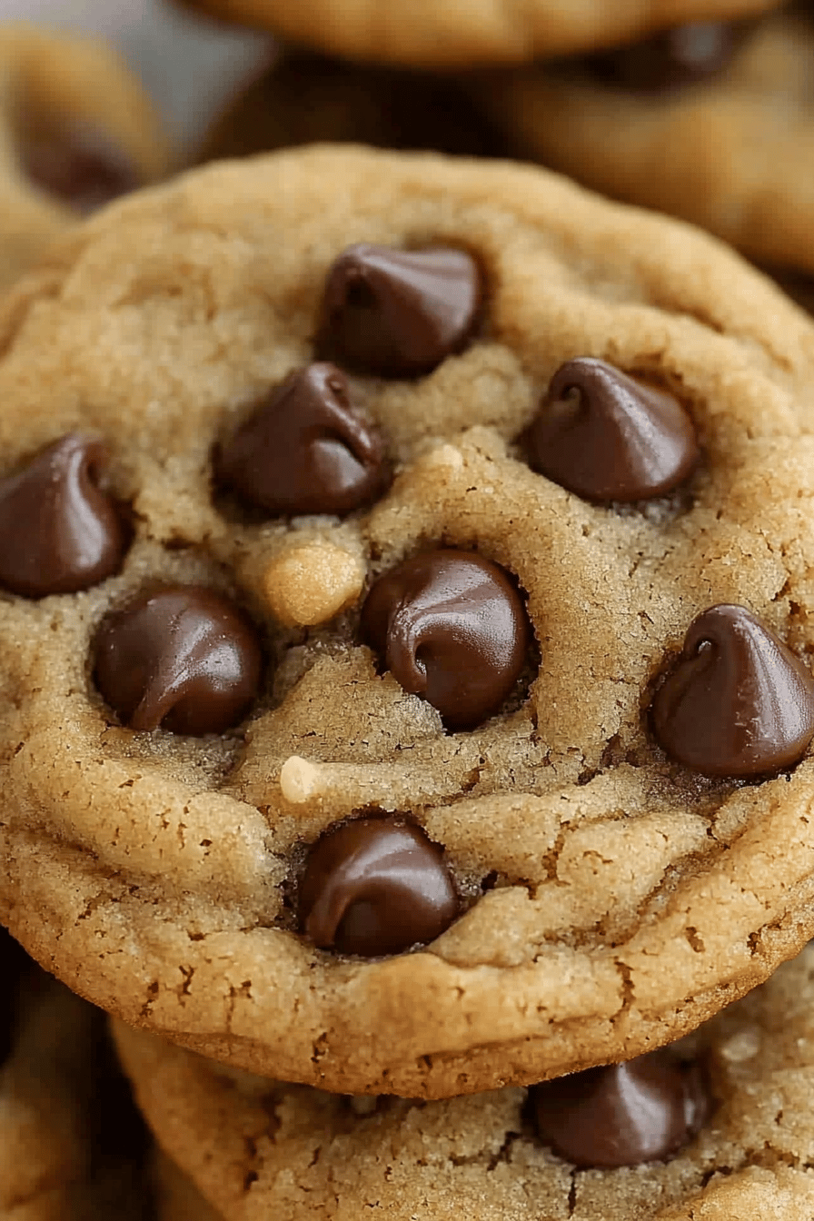 Small Batch Chocolate Chip Cookies ingredients organized and measured on kitchen counter