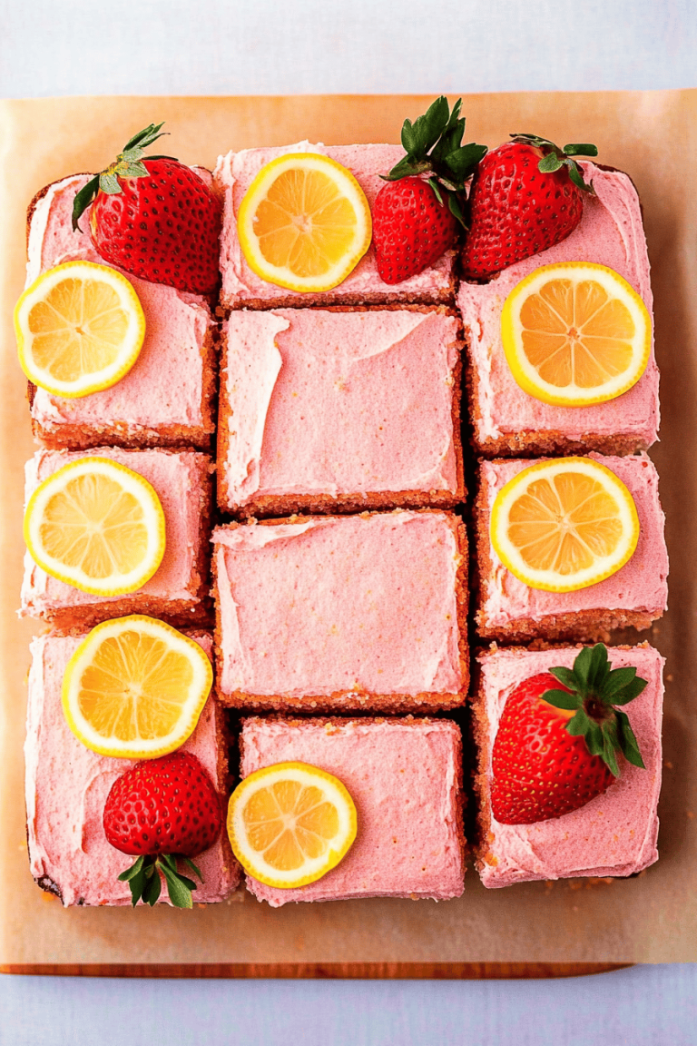 Strawberry Lemon Cake
