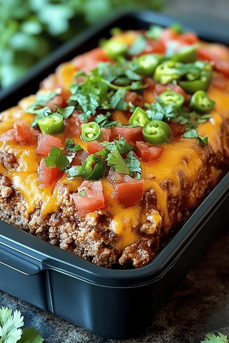 Taco Meatloaf Recipe