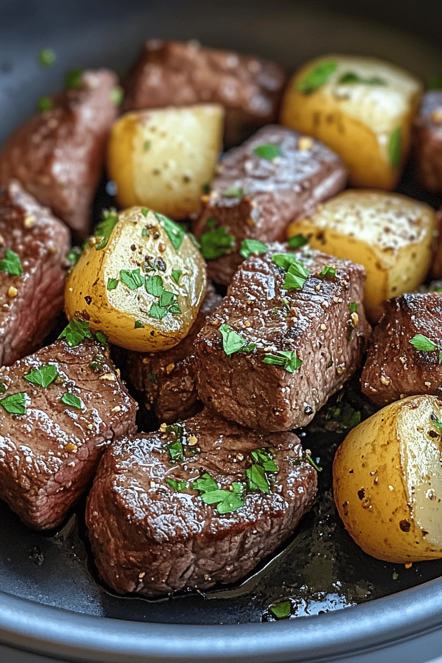 air fryer steak bites