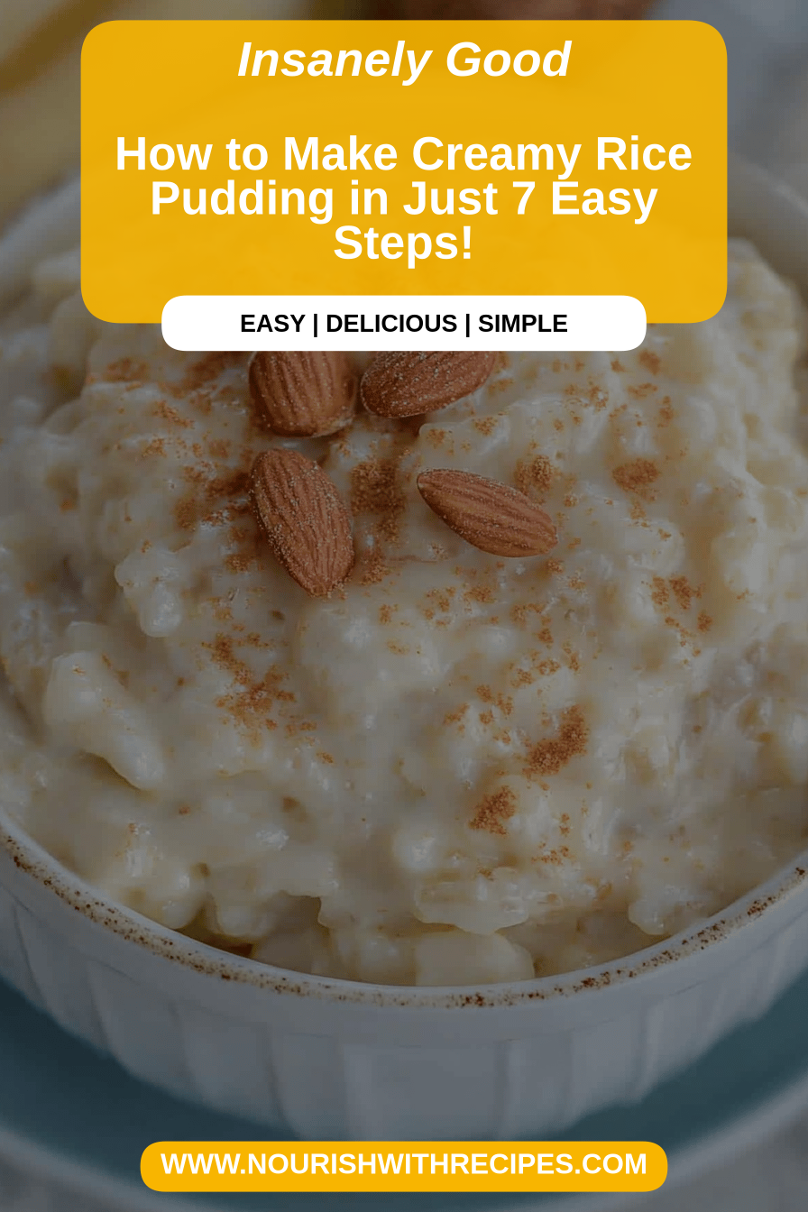 creamy rice pudding final dish beautifully presented and ready to serve