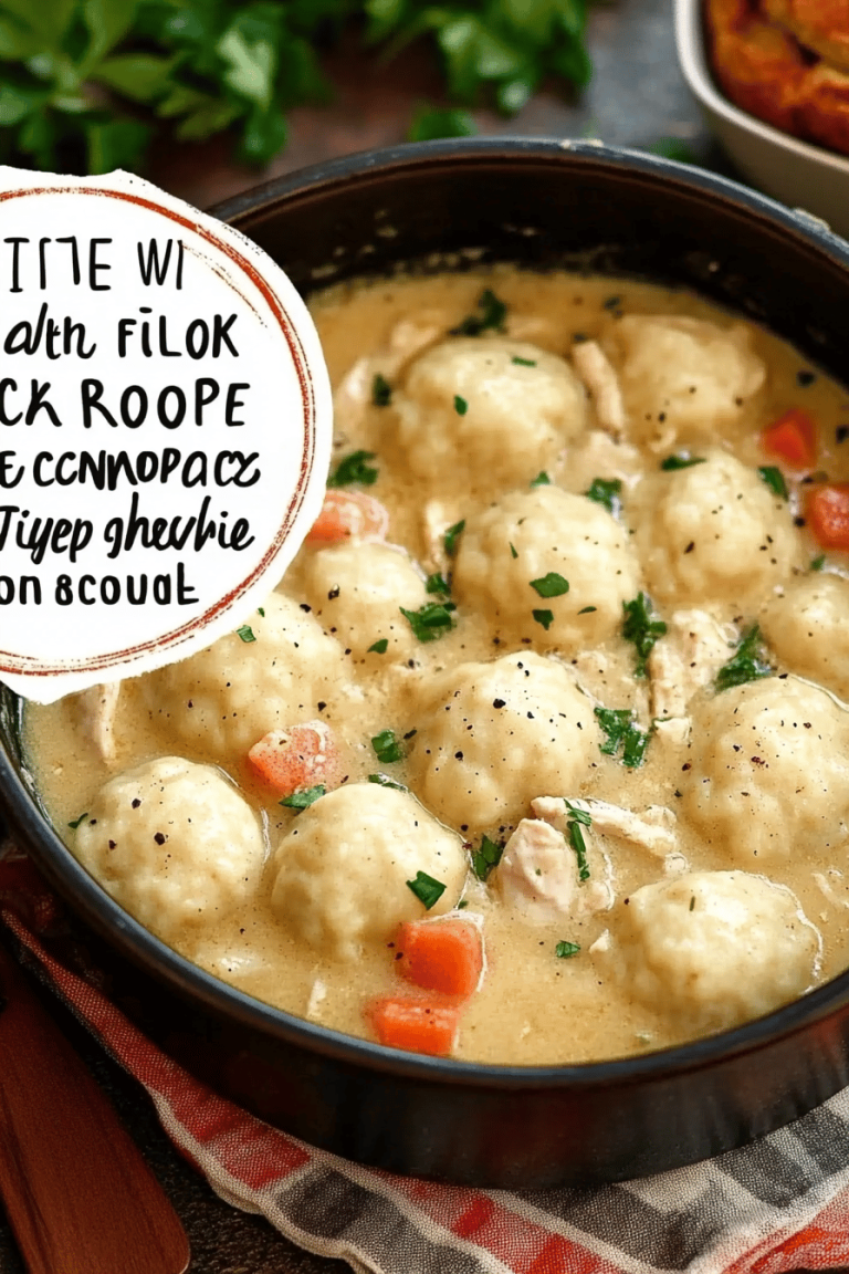 easy chicken and dumplings