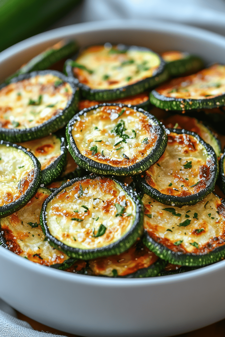 Air Fryer Zucchini Chips
