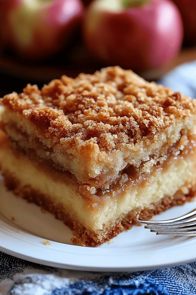 Apple Crumble Coffee Cake