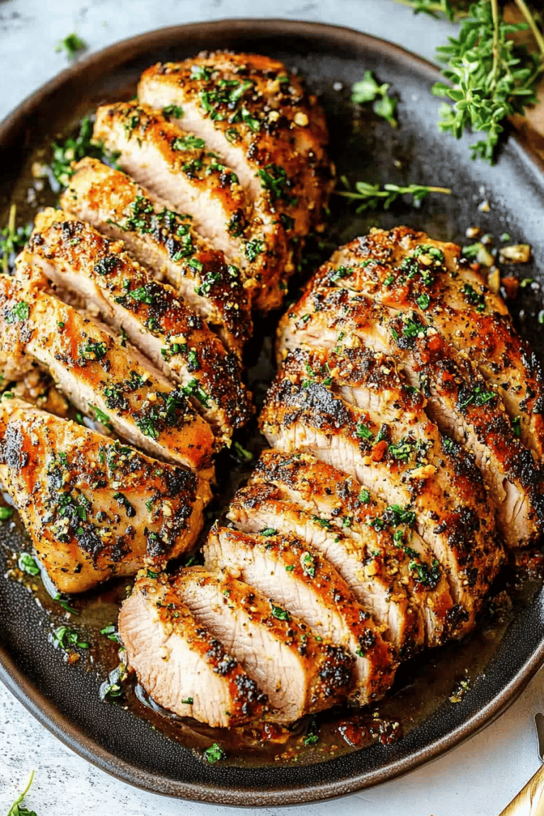 Baked Pork Tenderloin