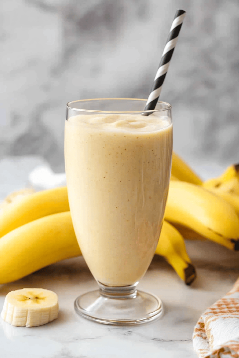 Bananas Con Leche Smoothie