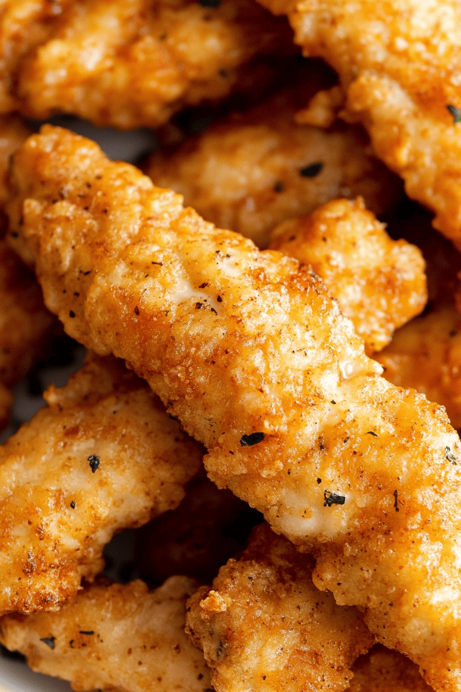 Cajun Chicken Tenders ingredients organized and measured on kitchen counter