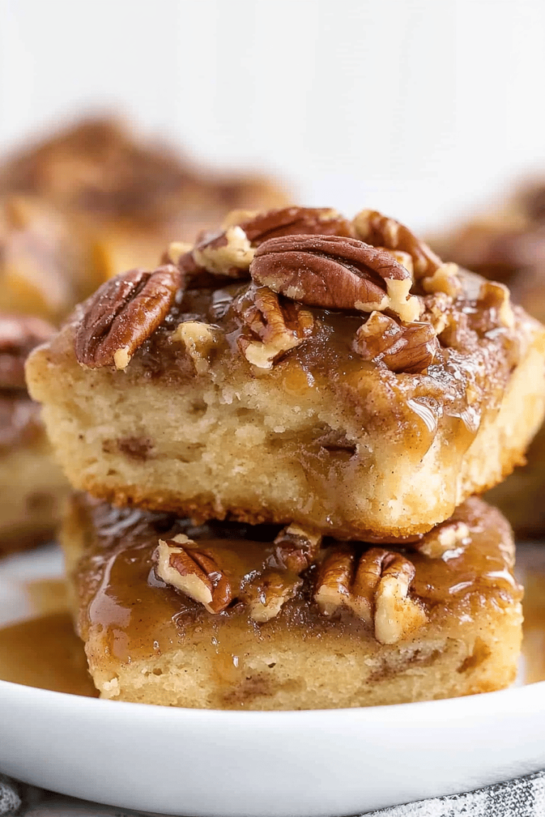Caramel Pecan Cinnamon Rolls